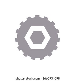 Icono de rueda de árbol para proyectos de diseño gráfico