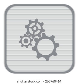 cogwheel, icon setting and repair, symbol settings. 