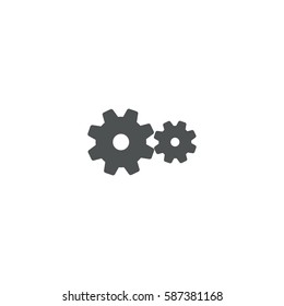 cogwheel icon. sign design