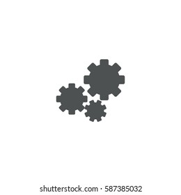 cogwheel icon. sign design