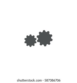 cogwheel icon. sign design