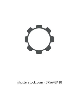 cogwheel icon. sign design