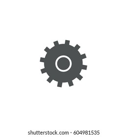cogwheel icon. sign design