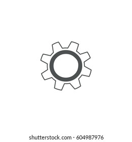 cogwheel icon. sign design