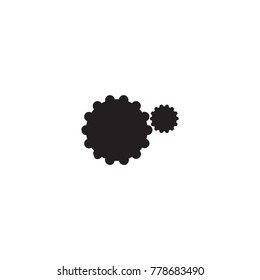 cogwheel icon. sign design