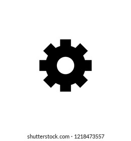 cogwheel icon. cogwheel vector illustration on white background for web and apps.