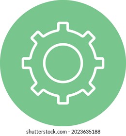 Icono de vector aislado de rueda de coco que puede fácilmente modificar o editar

