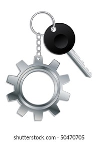 Cogwheel keyholder