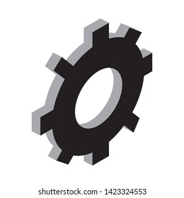 Cogwheel linear icon. Cogwheel concept stroke symbol design. Thin graphic elements vector illustration