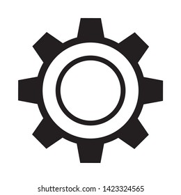 Cogwheel linear icon. Cogwheel concept stroke symbol design. Thin graphic elements vector illustration