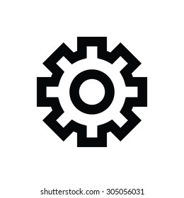 Cogwheel Vector Icon 