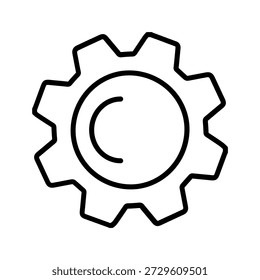 Cogwheel Vetor Icon Design Trendy