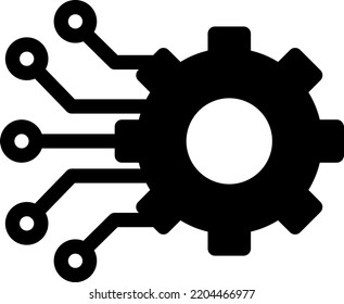 cograd-Vektorgrafik auf transparentem Hintergrund. Hochwertige Symbole. Glyphen Vektorsymbole für Konzept und Grafikdesign.