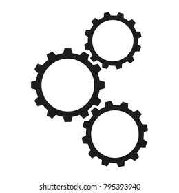Cogwheels work icons