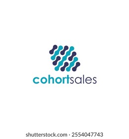 Cohort Sales Logo Vector Simple Illustrations