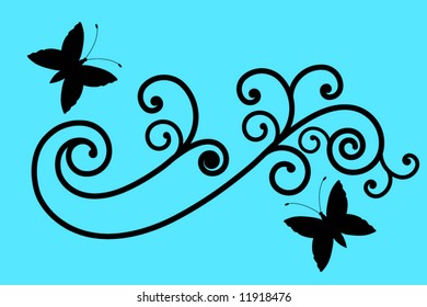 coil and butterfly
