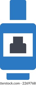 Spulenkopf, Vektorgrafik auf transparentem Hintergrund. Hochwertige Symbole. Glyphen Vektorsymbole für Konzept und Grafikdesign. 
