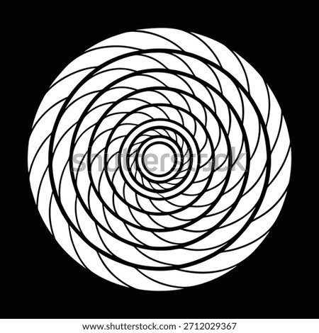 coil pip beautiful vector round 