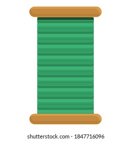 Coil thread icon. Cartoon of coil thread vector icon for web design isolated on white background