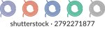 Coiled Rope Icon Set for Maritime and Construction vol 1853