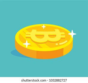 coin of bitcoin