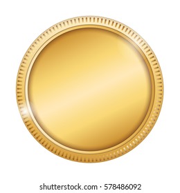 7,258 Blank golden coins Images, Stock Photos & Vectors | Shutterstock