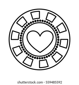 coin casino isolated icon vector illustration design