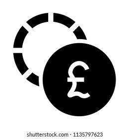 coin chip pound 