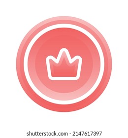 icono de la plantilla de diseño de logotipo de gradiente de la copa de copas