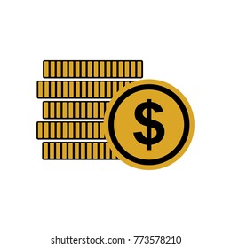 coin dolars icon