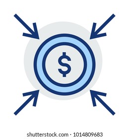 coin dollar cash 