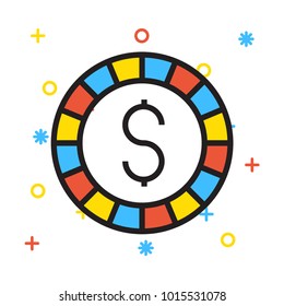 coin dollar cash 