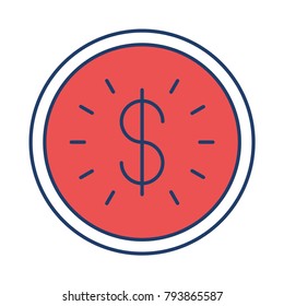 coin dollar cash