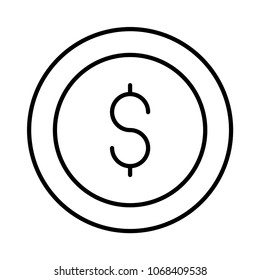  coin DOLLAR sign 