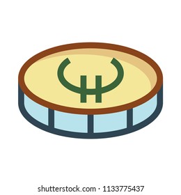 coin euro chip 