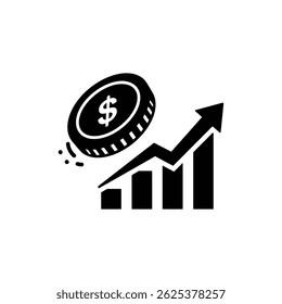 Coin Flipping into Graph Chart for Investment Decision Making