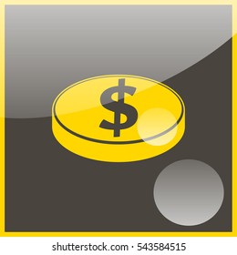 Coin icon.