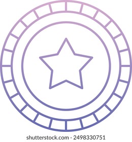 Icono de moneda para transacciones monetarias y monetarias