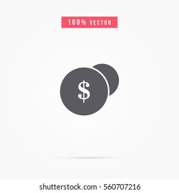 coin icon design