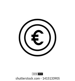 coin icon, design inspiration vector template for web design or mobile app