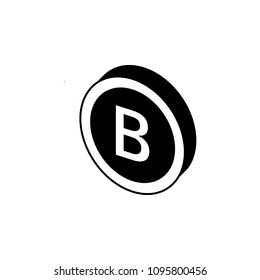 coin coin icon. Element of web icon for mobile concept and web apps. Isolated coin coin icon can be used for web and mobile on white background