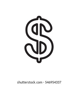 Coin icon illustration isolated vector sign symbol