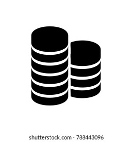 coin icon illustration isolated vector sign symbol 