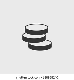 coin  icon illustration vector symbol