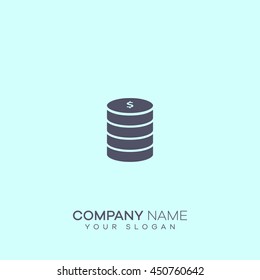 coin icon. coin logo