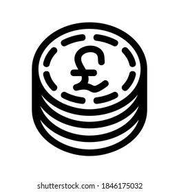 coin icon or logo isolated sign symbol vector illustration - high quality black style vector icons
