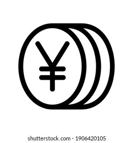 coin icon or logo isolated sign symbol vector illustration - high quality black style vector icons
