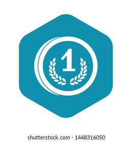 Coin icon. Simple illustration of coin vector icon for web