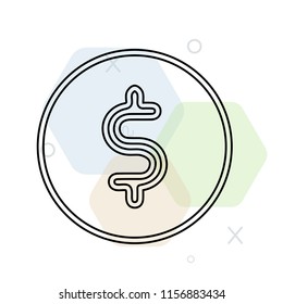 Coin icon vector can be used as png, Coin