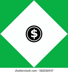 Coin  icon Vector design.